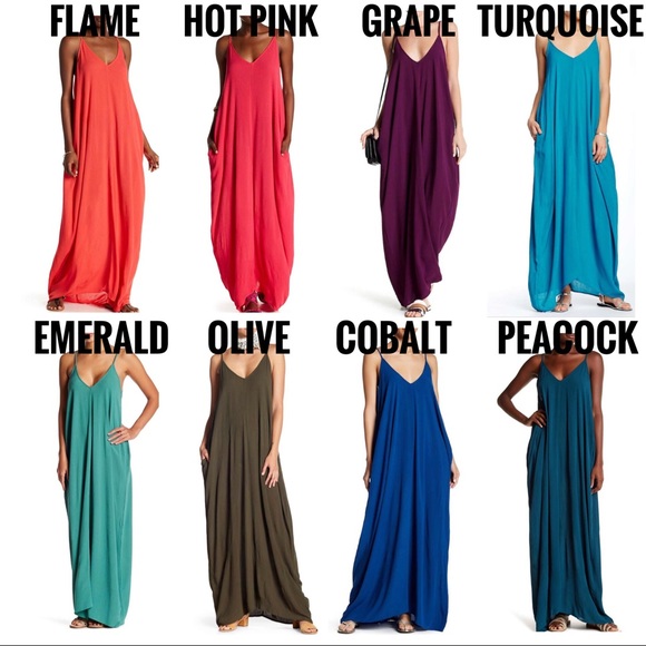 Spaghetti Strap Maxi Dress - Picture 4 of 8